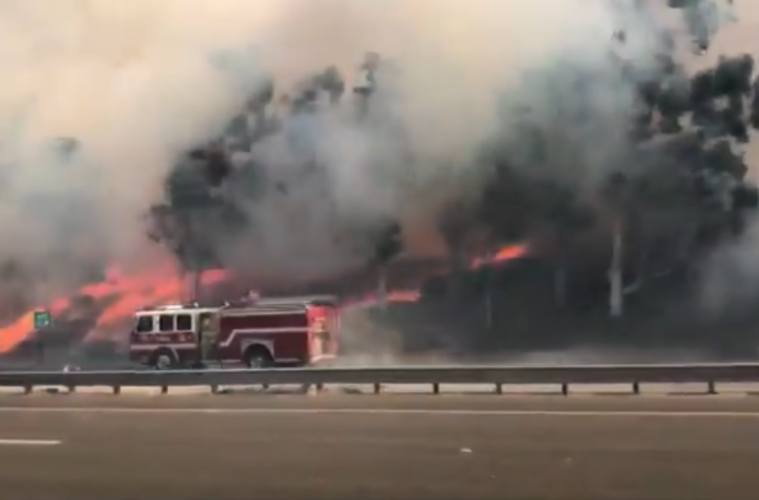 Silverado fire