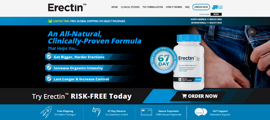 Erectin Reviews - Fast Acting Long Lasting Male Enhancement Formula ...