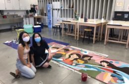 Irvine student Mural